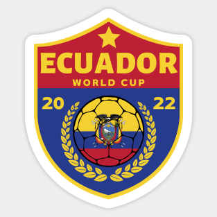 Ecuador World Cup Sticker